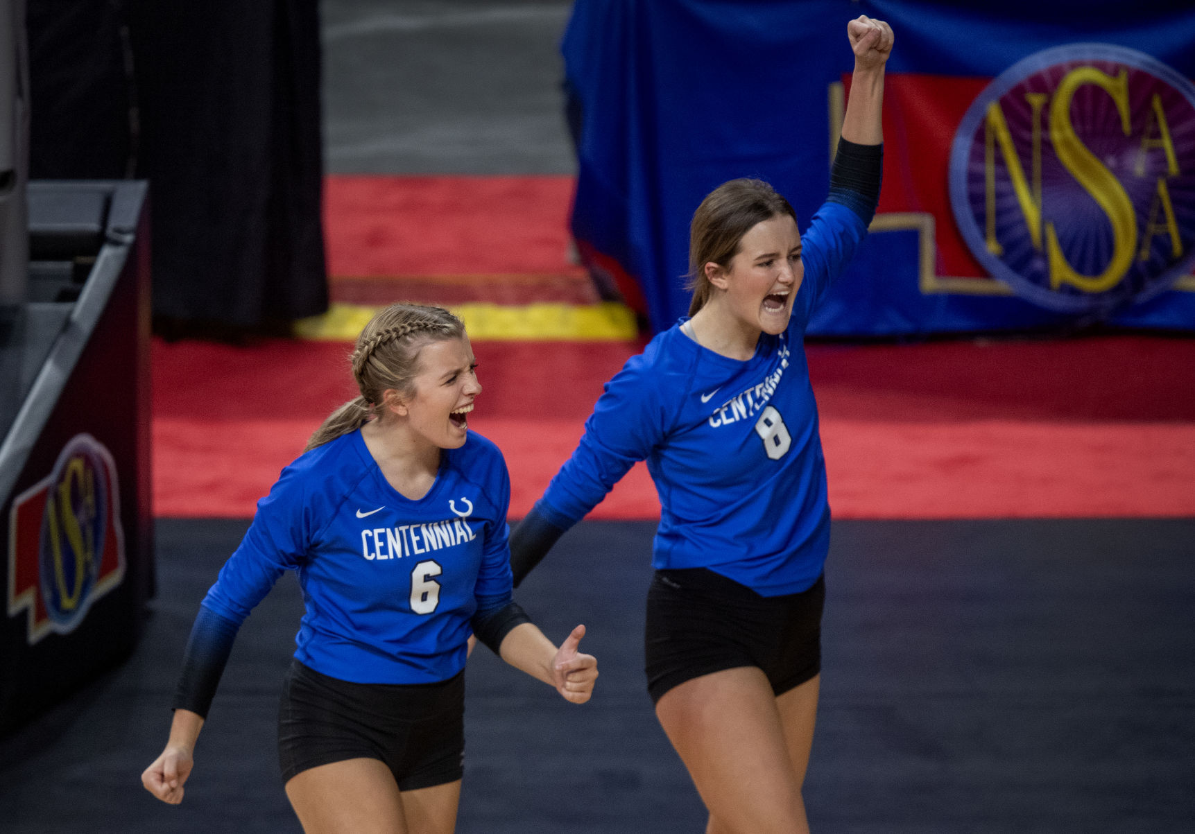 Class C-2 state volleyball, 11.5